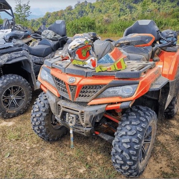 ATV de velocidade continuamente variável