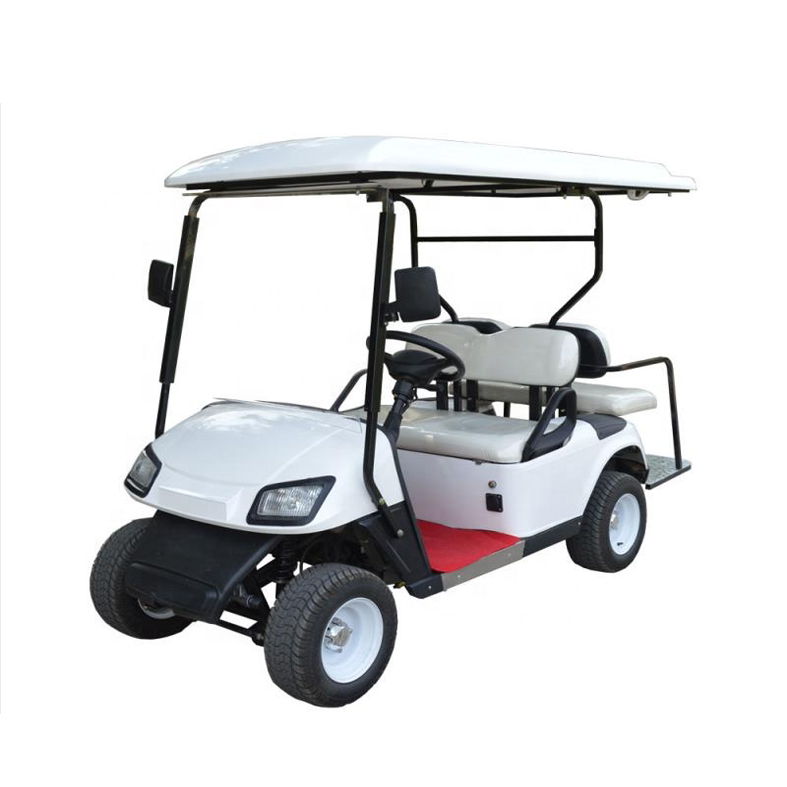 Mini carro elétrico para campo de golfe de dois lugares